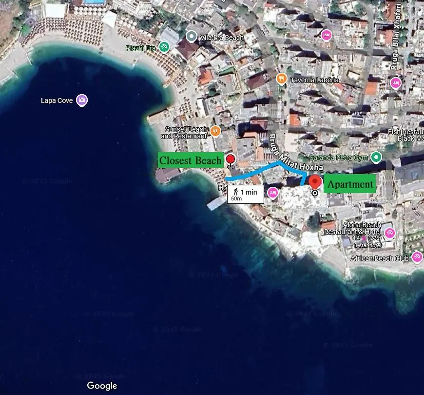 Salty Breeze Sea View Apartment Sarande